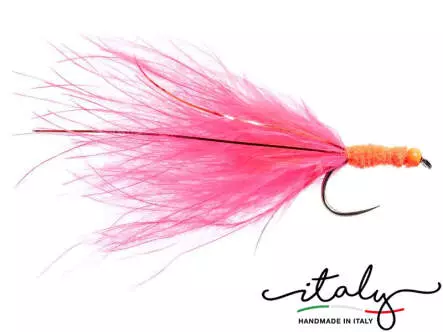 BH Competiton Wooly Bugger Fluo Red BL