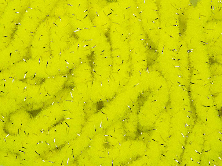 WORM CHENILLE PLUS GOLD hotfly - 3 mm - 200 cm - fl. yellow