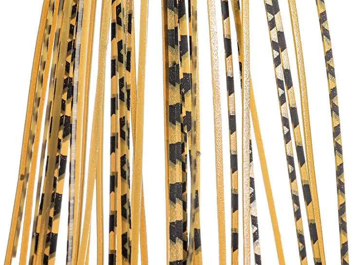 DUO Silicone Legs hotfly - 0,7 mm x 130 mm - 44 strands - nat. olive brown