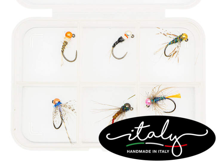 Kit de mouches de pêche à la mouche faites à la main, 36