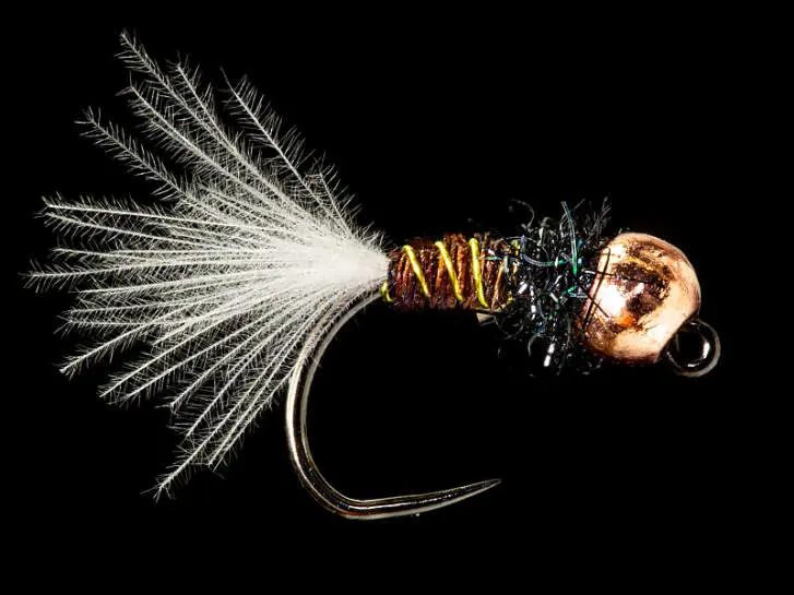 Pheasant Plus White CDC Tail TG BL