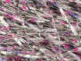 XXL PREDATOR BRUSH hotfly - silver black barred - 100 mm - pink