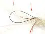 Articulated XXL Pike & Taimen Streamer 25 cm Red White