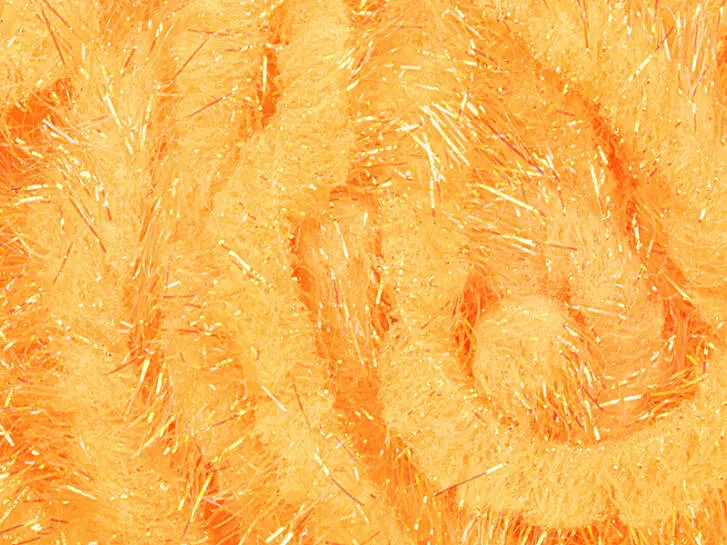 JELLY EGG CHENILLE hotfly - 10 mm - 200 cm - fluo orange