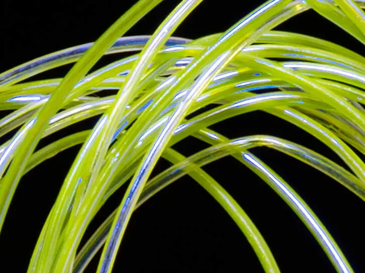 MAGIC PEARL QUILL hotfly - 0,4 mm - 150 cm - green pearl