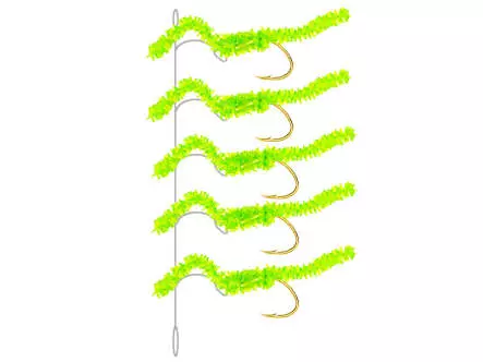 Gambe Perche CHEWING GUM WORM CHARTREUSE