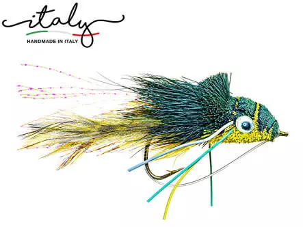 Morgans Frog Dark Olive Yellow