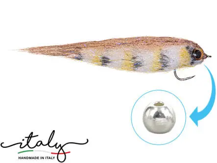 Weighted HP Minnow Streamer Baitfish V2 BL 8