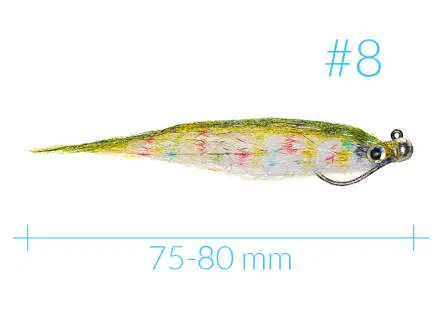 Jig HP Minnow Streamer Trout BL