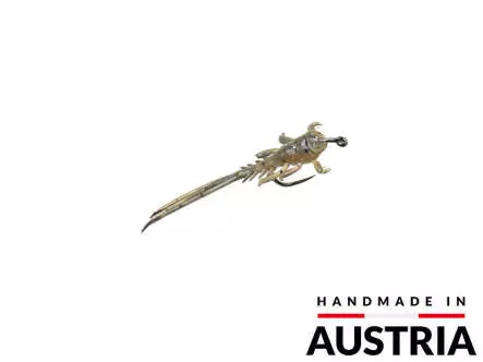 Nymphe Éphe?me?re - plate - tan - 20 mm