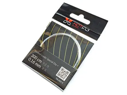 Bas de ligne à noeuds hotfly SPECIAL DRY PLUS - 300 cm - 0,16 mm