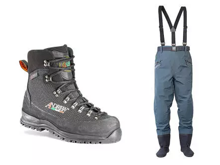 Kit wading ALPINE DIVER V3 SHORT + CREEK DARK V2