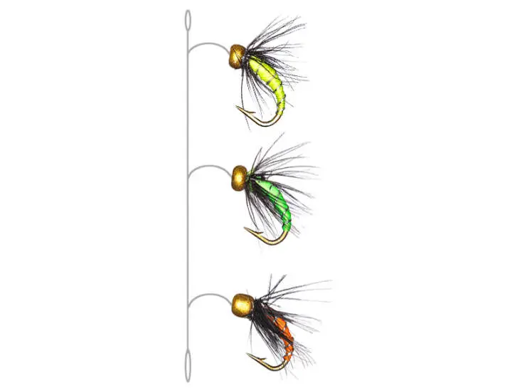 Gambe Ligne Truite BRIGHT MIX 1 12