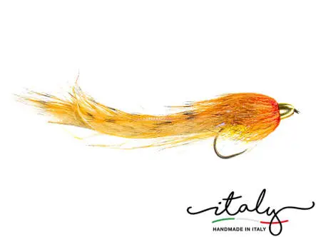 Large Marble Trout Zonker Tan Grizzly
