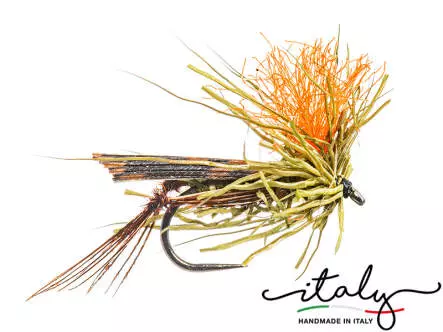 High Viz Olive Deer Hair Floater