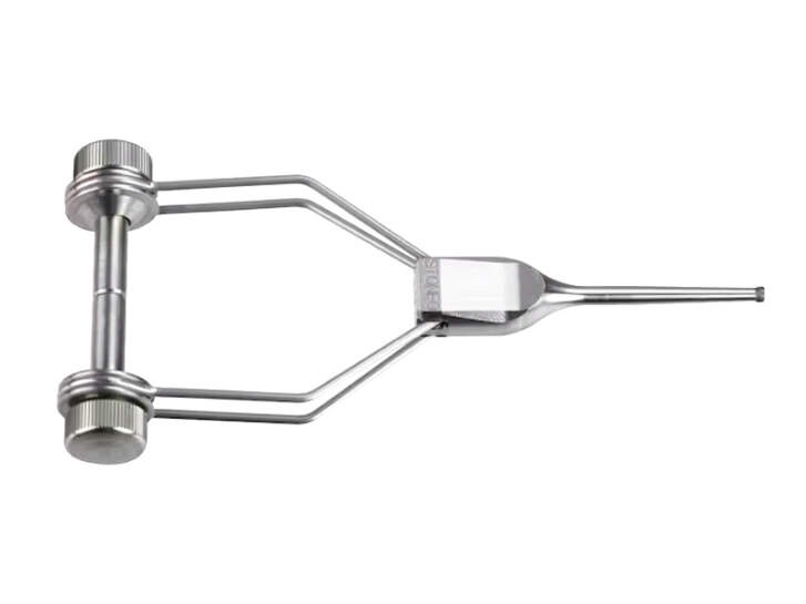 Porte-Bobine Pour Pêche à La Mouche - Taille Standard 11cm - Acier Inoxydable - Support De Cannette
