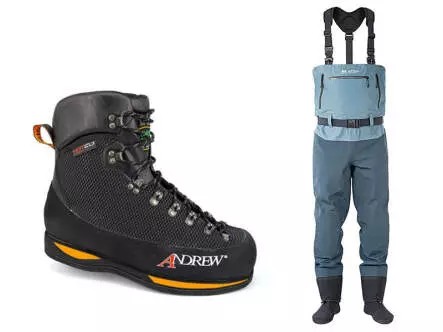 Kit wading ALPINE DIVER V3 + CREEK DARK EDITION feutre