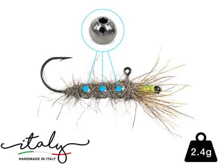 Allis Giant X-Heavy 3X TG Peeping Caddis Green 2