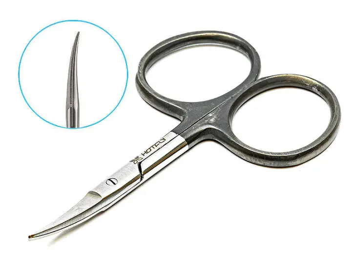 Ciseaux TC PRO CURVED carbure de tungstène hotfly - 3.50"