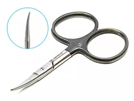 Ciseaux TC PRO CURVED carbure de tungstène hotfly...