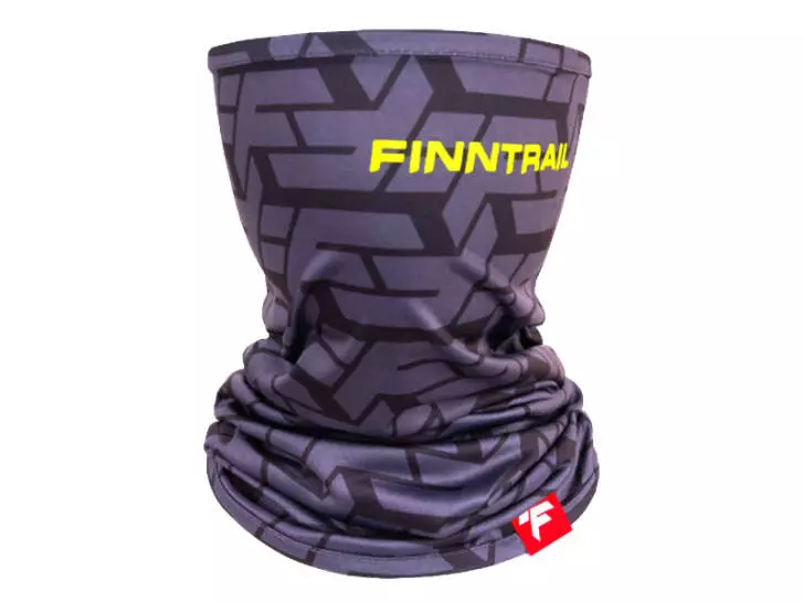 Tour de cou tubulaire finntrail SCARF TUBE graphite