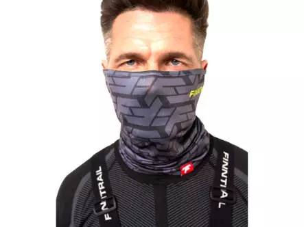 Tour de cou tubulaire finntrail SCARF TUBE graphite