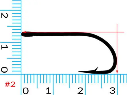Hamecons hotfly SALTWATER V2 - 10 pcs. - 3/0