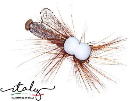 Brown Sedge Spinfly - 0,55 g - 3 cm - hamecon taille 10