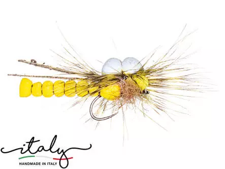 Yellow Stonefly Spinfly - 0,55 g - 3,5 cm - hamecon...