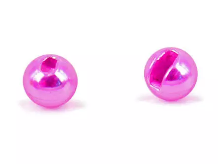 Billes tungstène fendues - METALLIC DARK PINK - 10...