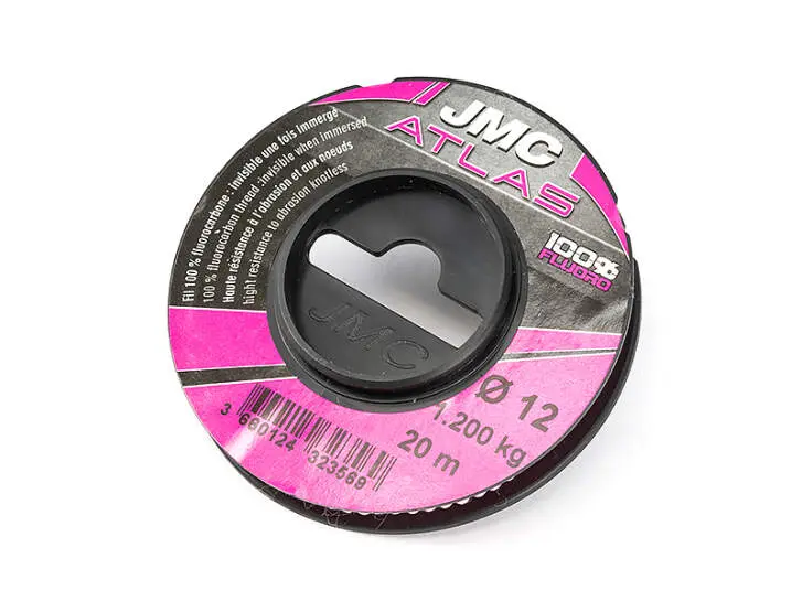 Fil Fluorocarbone jmc ATLAS pour bas de ligne - 20 m