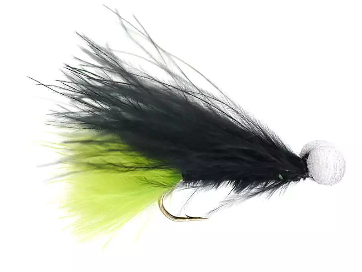 Black-Green Marabou Stimulator